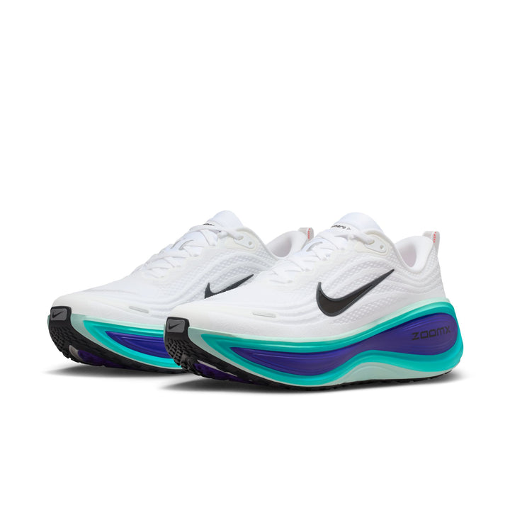 Nike Mens Vomero Plus - White/Black/Bright Concord/Hyper Turquoise - Neutral - HO25