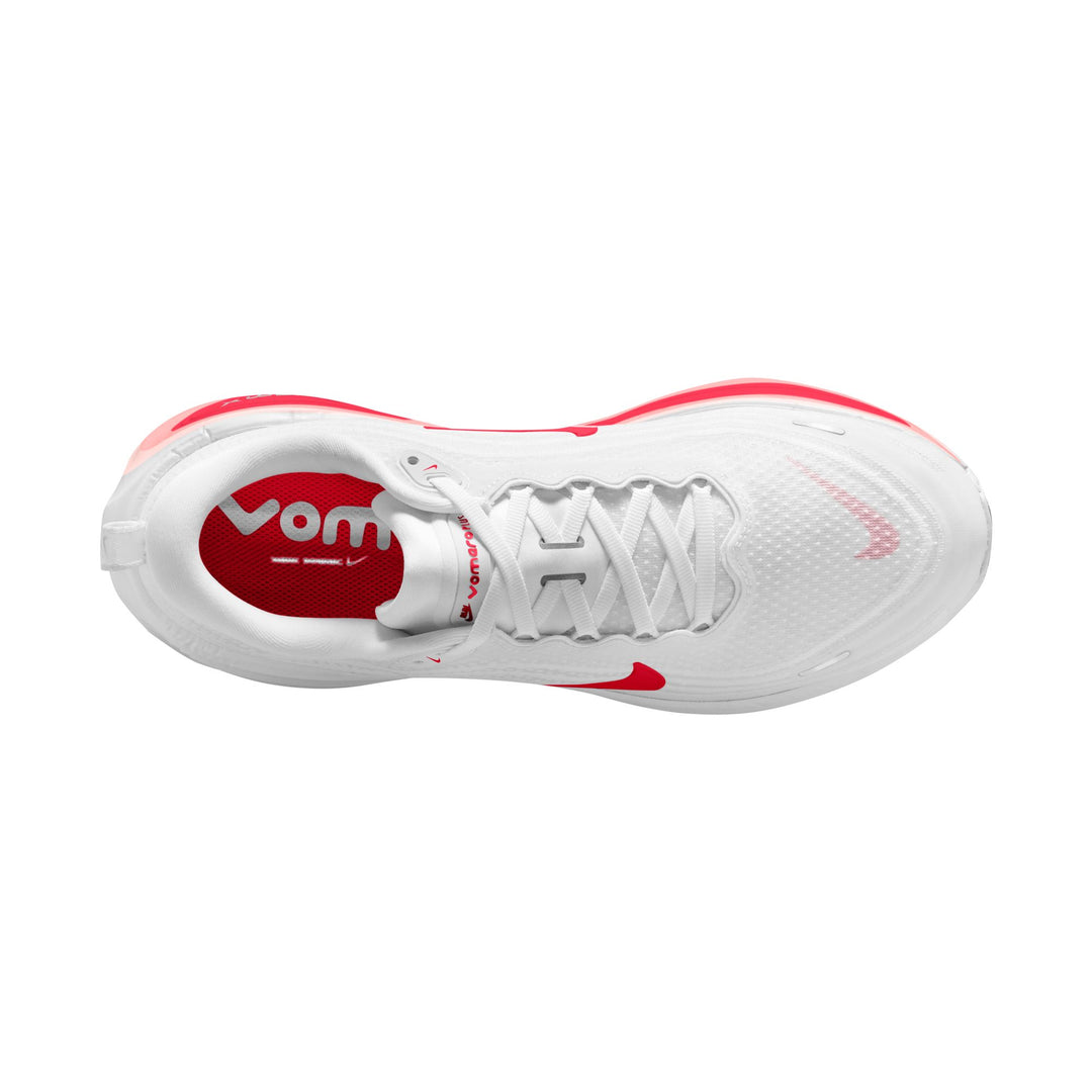 Nike Mens Vomero Plus - White/University Red/Dark Melon - Neutral - HO25