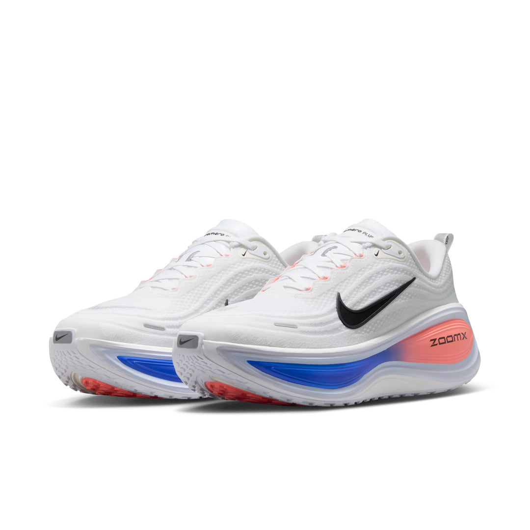 Nike Mens Vomero Plus - White/Black/Atomic Pink/Racer Blue - Neutral - FA26