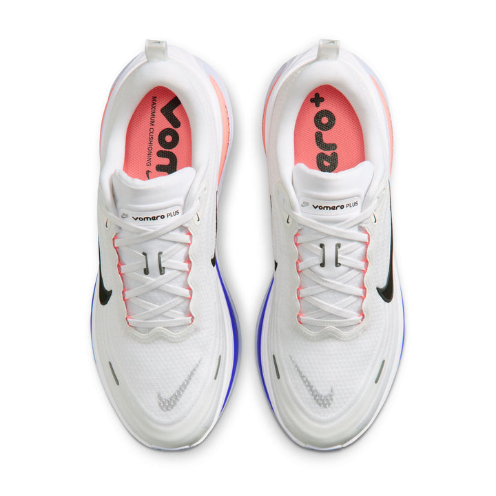 Nike Mens Vomero Plus - White/Black/Atomic Pink/Racer Blue - Neutral - FA26
