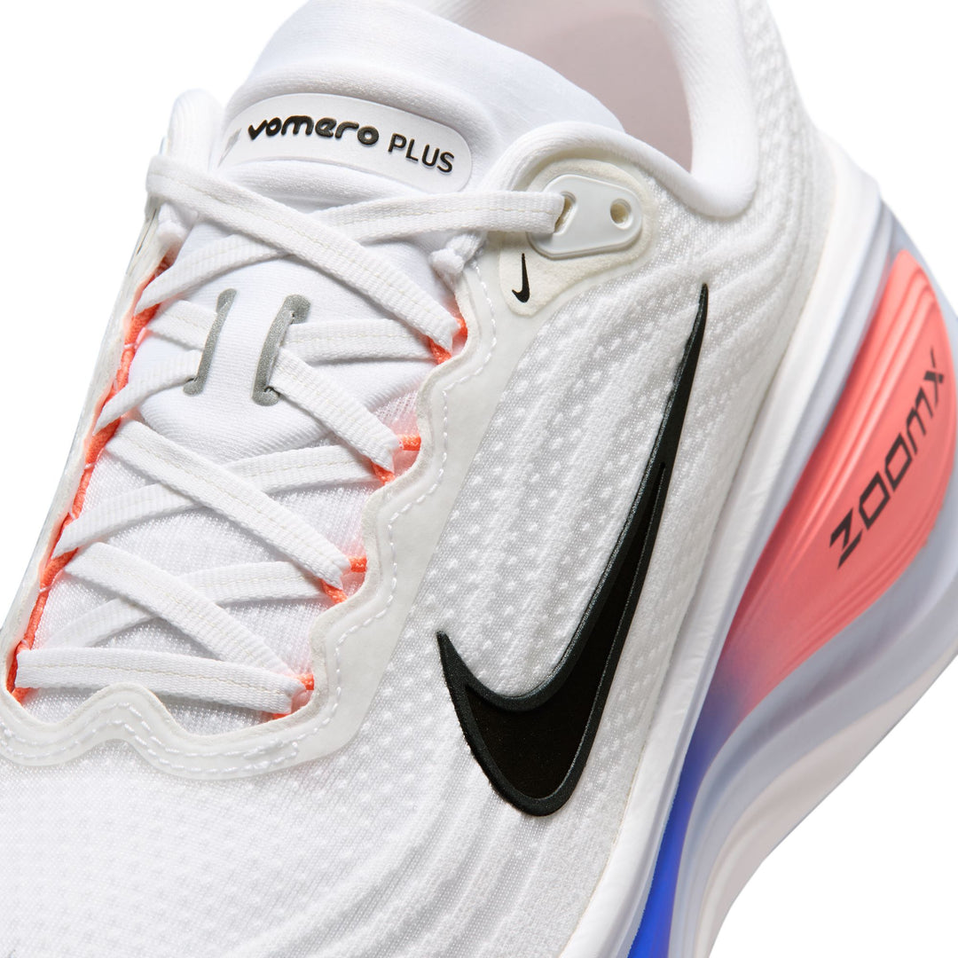 Nike Mens Vomero Plus - White/Black/Atomic Pink/Racer Blue - Neutral - FA26