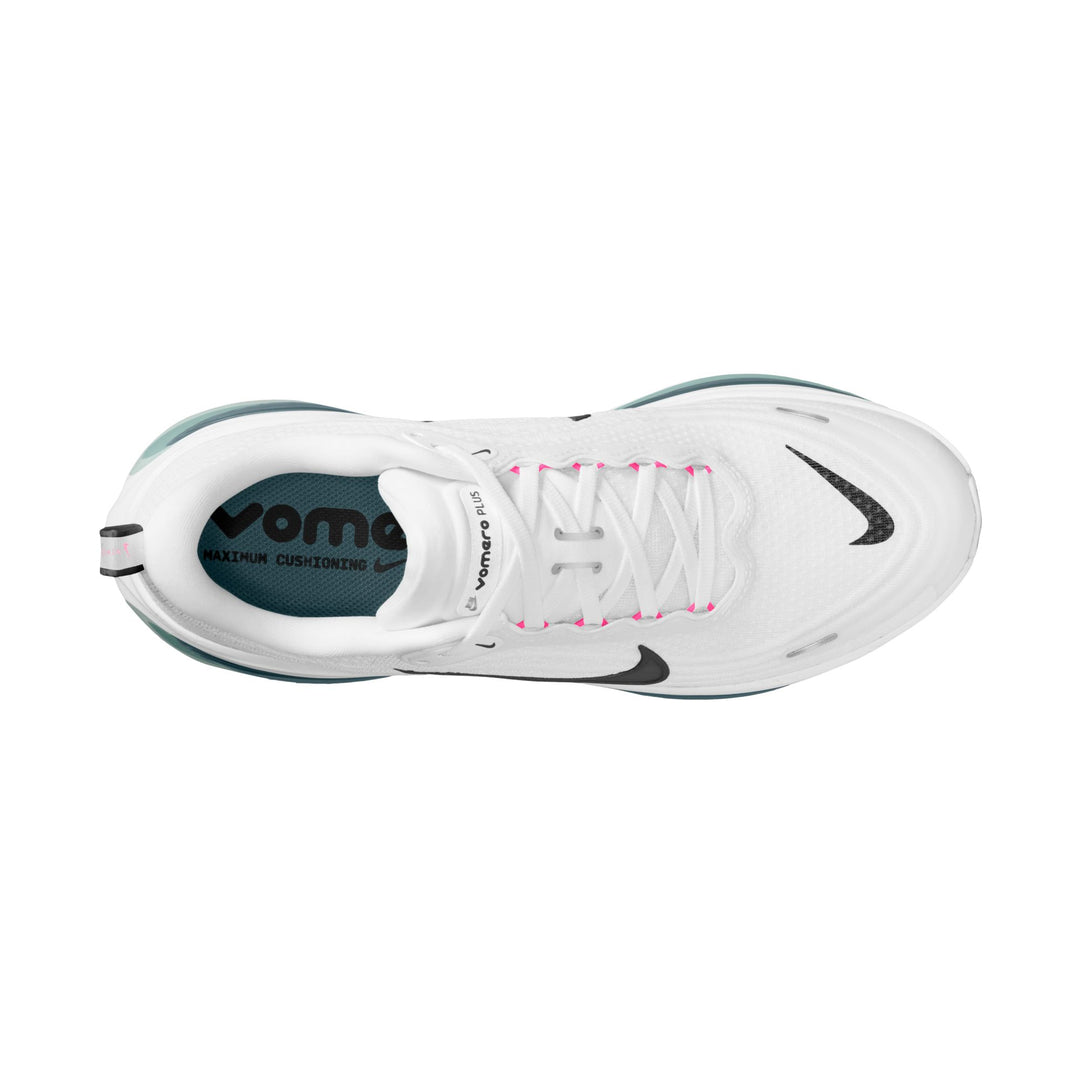 Nike Mens Vomero Plus - White/Black/Mineral Slate/Hyper Pink - Neutral - SU26