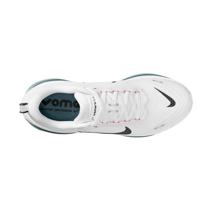 Nike Mens Vomero Plus - White/Black/Mineral Slate/Hyper Pink - Neutral - SU26