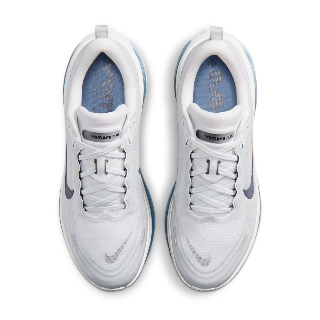 Nike Mens Vomero Plus - Off White/Obsidian/Grey Fog/Thunderstorm - Neutral - FA26