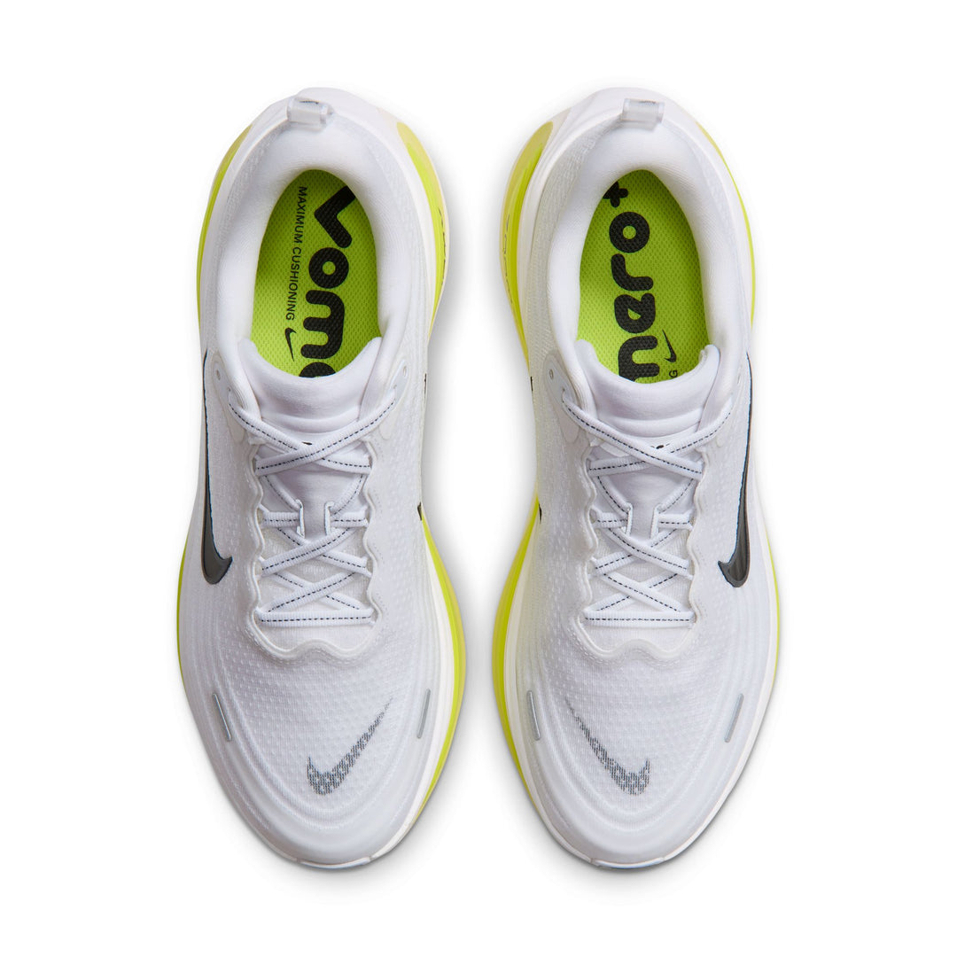 Nike Mens Vomero Plus - White/Black/Lemon Venom/Electric Yellow - Neutral - HO26
