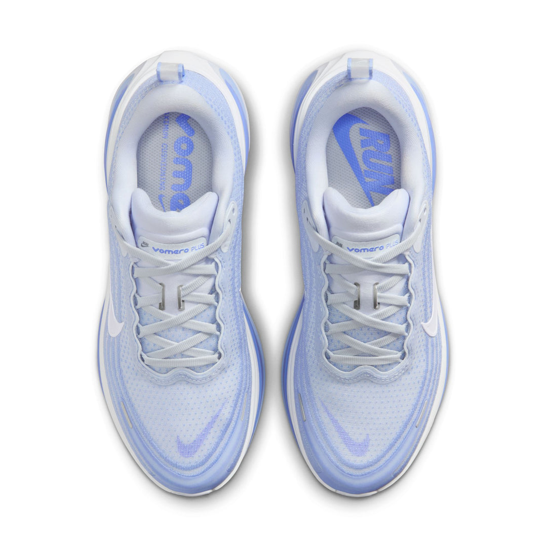 Nike Womens Vomero Plus - Football Grey/White/Aluminium/Royal Pulse - Neutral - HO25