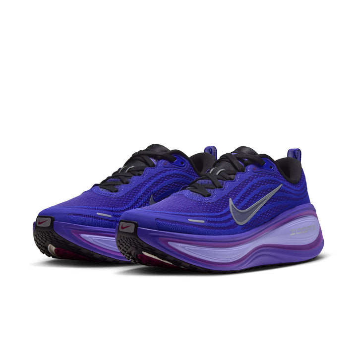 Nike Womens Vomero Plus - Black/Metallic Silver/Persian Violet - Neutral - HO26