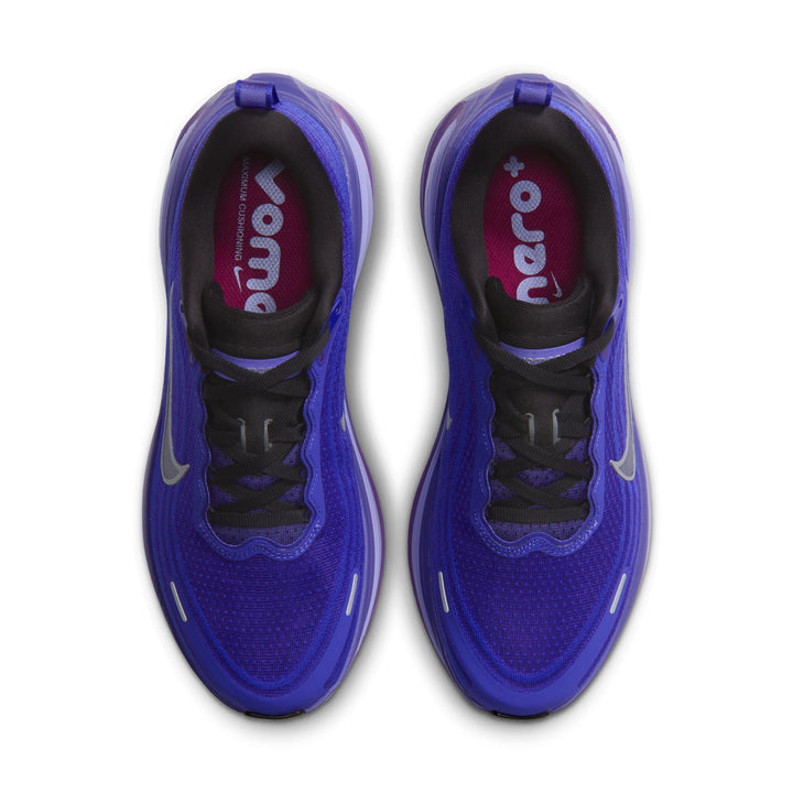 Nike Womens Vomero Plus - Black/Metallic Silver/Persian Violet - Neutral - HO26