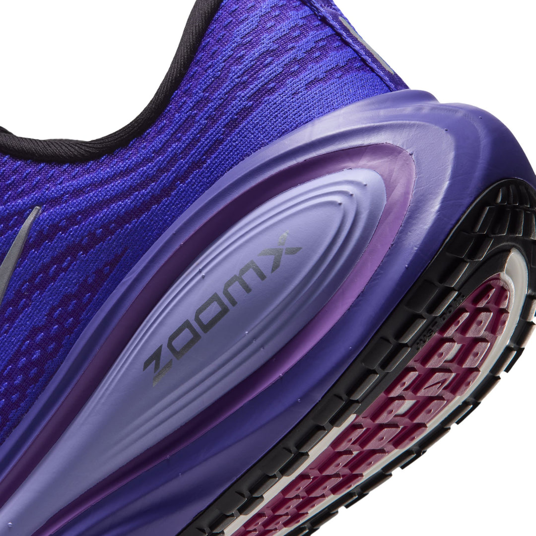 Nike Womens Vomero Plus - Black/Metallic Silver/Persian Violet - Neutral - HO26