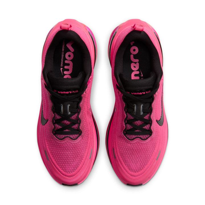 Nike Womens Vomero Plus - Black/Black/Hyper Pink/Fuchsia Blast - Neutral - HO26