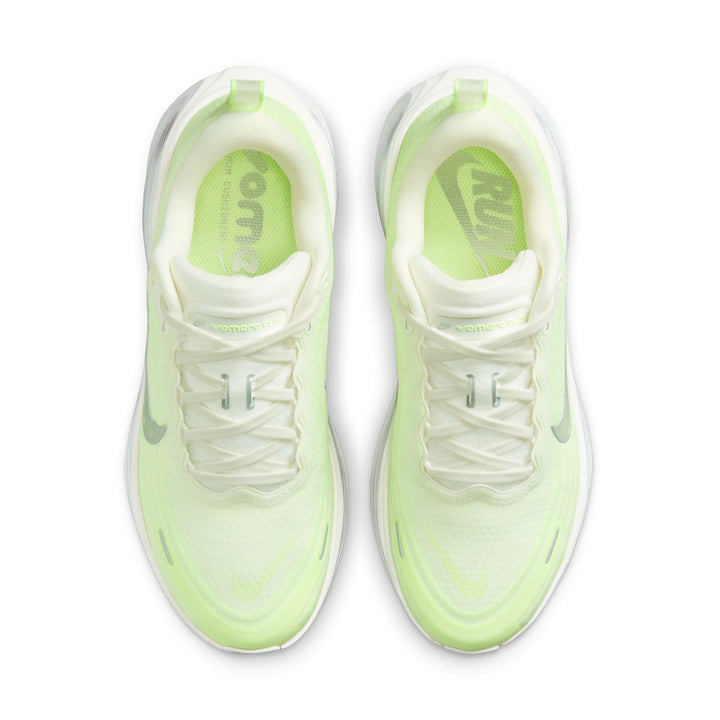 Nike Womens Vomero Plus - Sail/Metallic Silver/Barely Volt - Neutral - FA25