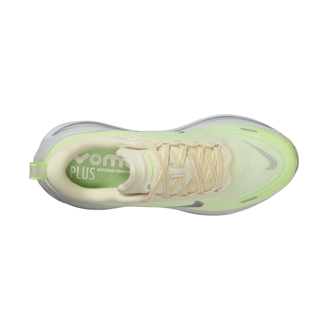 Nike Womens Vomero Plus - Sail/Metallic Silver/Barely Volt - Neutral - FA25