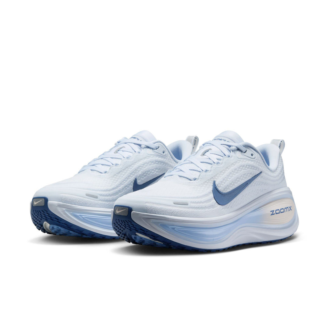 Nike Womens Vomero Plus - White/Mystic Navy/Aluminium/Football Grey - Neutral - FA26