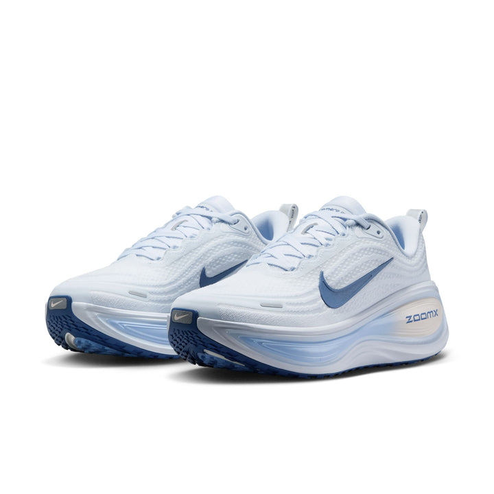 Nike Womens Vomero Plus - White/Mystic Navy/Aluminium/Football Grey - Neutral - FA26