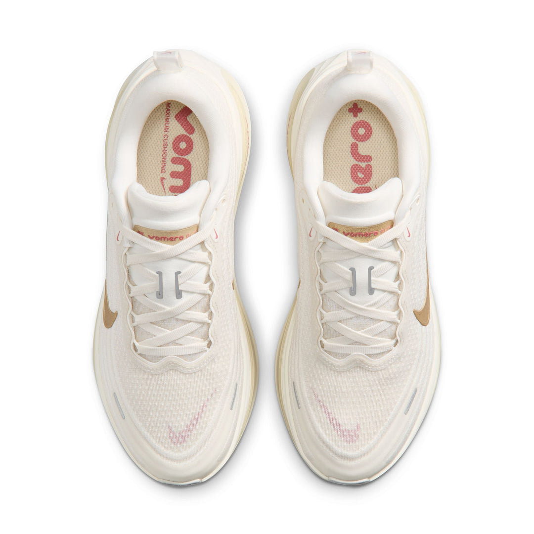 Nike Womens Vomero Plus - Sail/Metallic Gold Grain/Light Khaki - Neutral - FA26