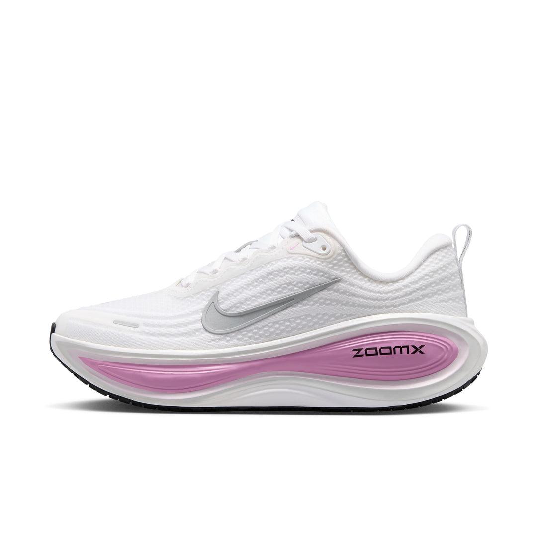 Nike Womens Vomero Plus - White/Metallic Silver/Bleached Lilac - Neutral - SU26