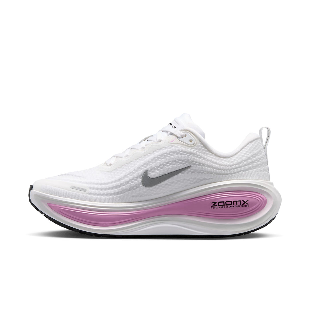 Nike Womens Vomero Plus - White/Metallic Silver/Bleached Lilac - Neutral - SU26