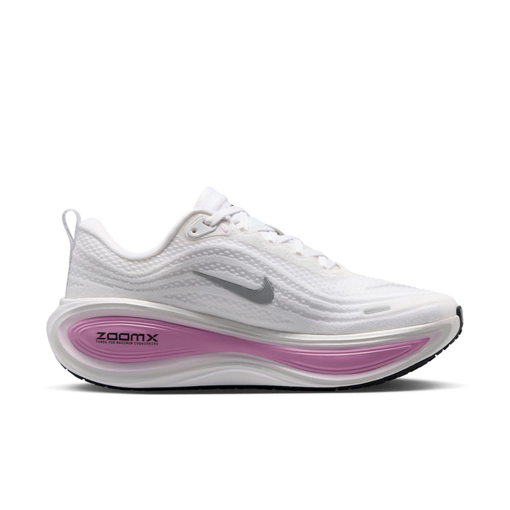 Nike Womens Vomero Plus - White/Metallic Silver/Bleached Lilac - Neutral - SU26