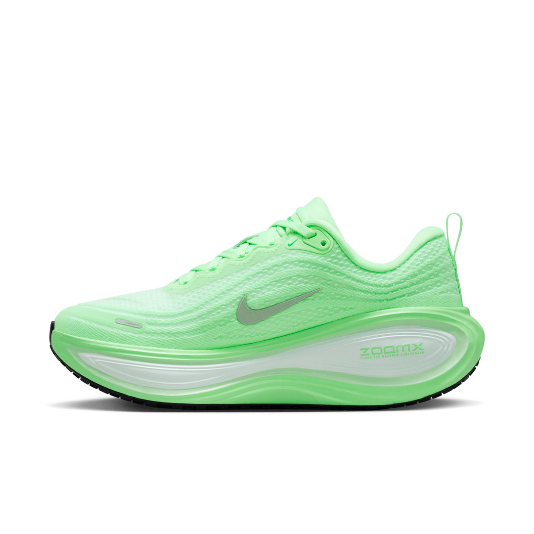 Nike Womens Vomero Plus - White/Metallic Silver/Illusion Green - Neutral - FA26