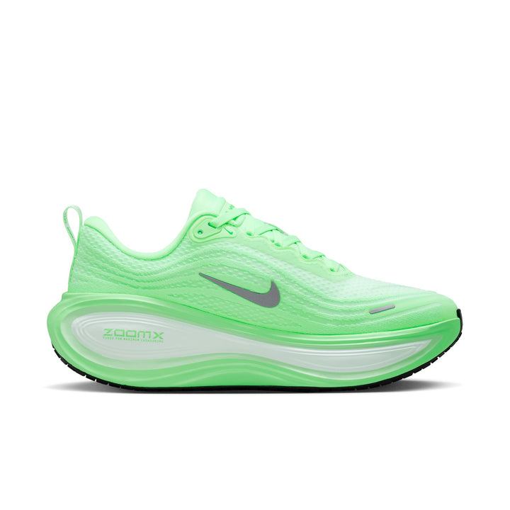 Nike Womens Vomero Plus - White/Metallic Silver/Illusion Green - Neutral - FA26