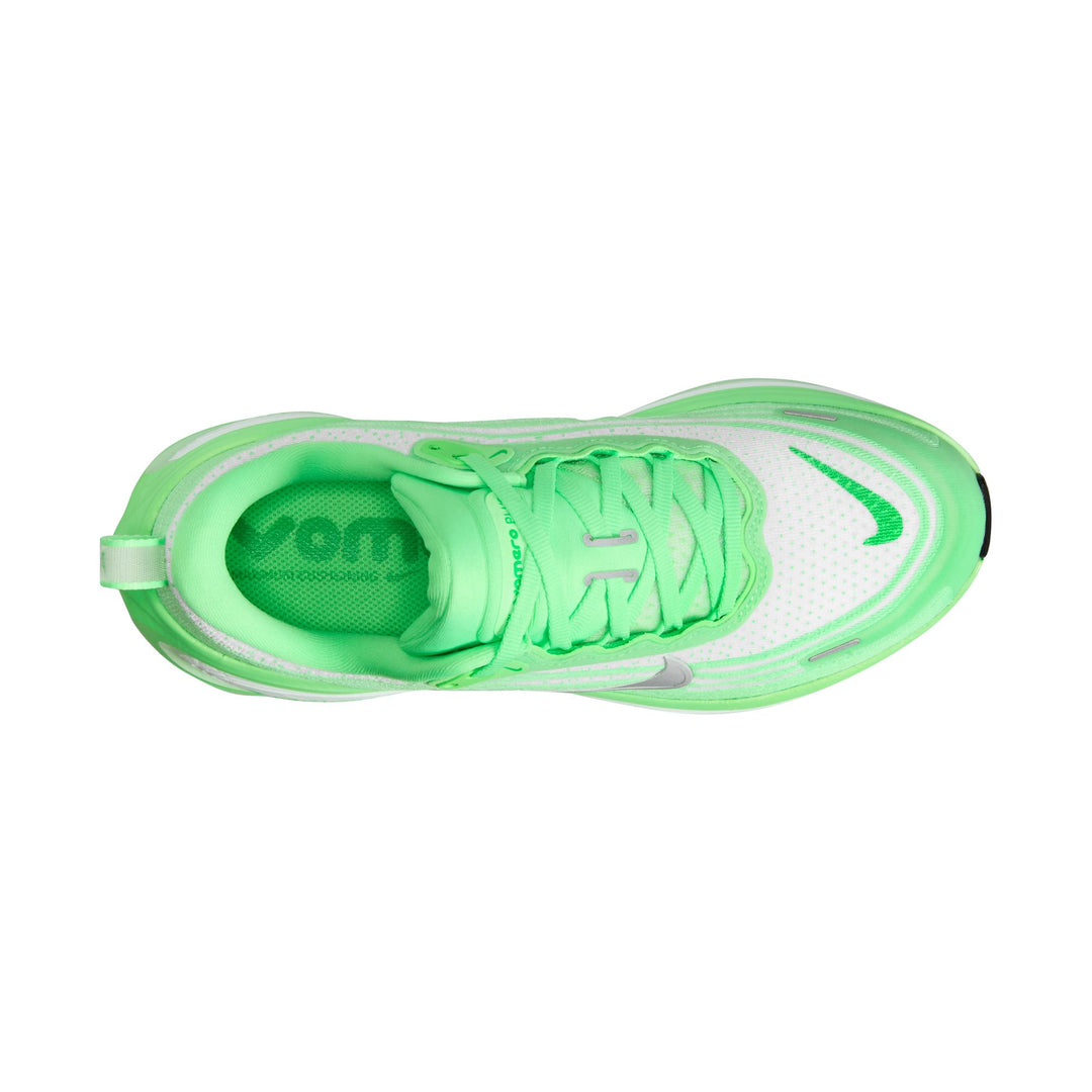 Nike Womens Vomero Plus - White/Metallic Silver/Illusion Green - Neutral - FA26