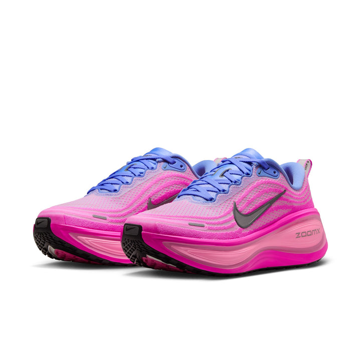 Nike Womens Vomero Plus - Royal Pulse/Metallic Dark Grey/Fire Pink - Neutral - FA25