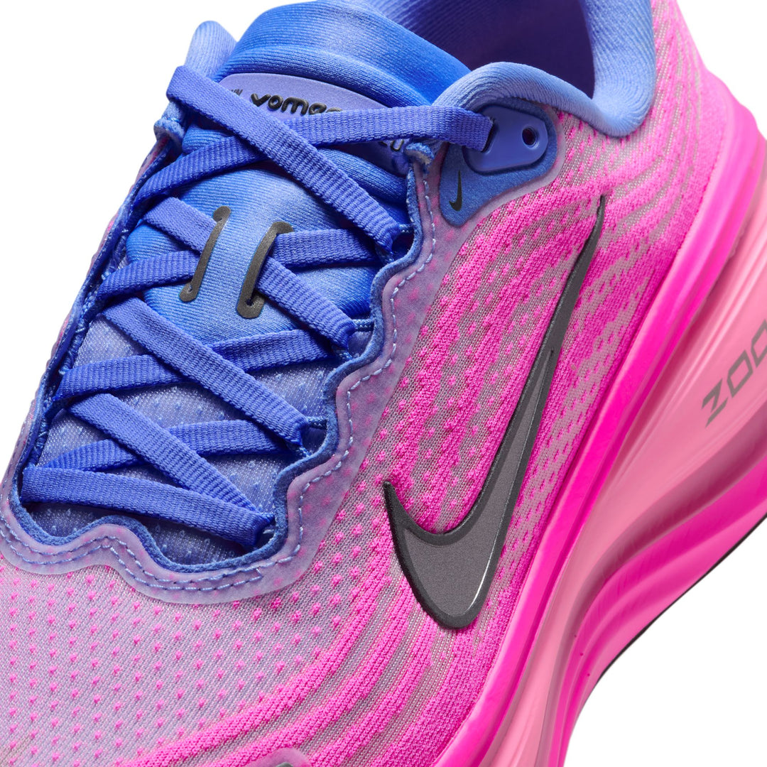 Nike Womens Vomero Plus - Royal Pulse/Metallic Dark Grey/Fire Pink - Neutral - FA25