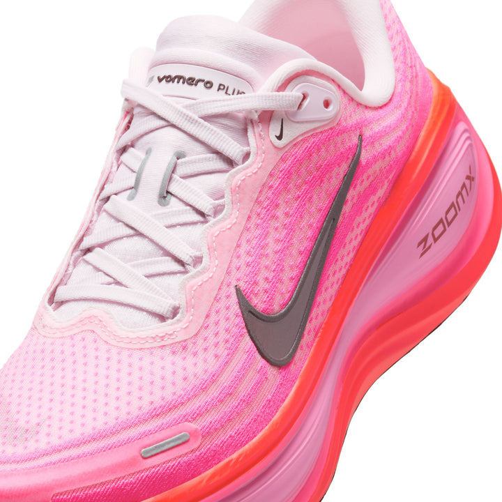 Nike Womens Vomero Plus - Hyper Pink/Burgundy Crush/Bright Crimson - Neutral - FA25
