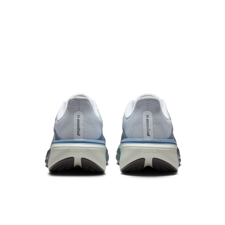 Nike Mens Pegasus 42 - Pure Platinum/Dark Obsidian/Work Blue - Neutral - FA26