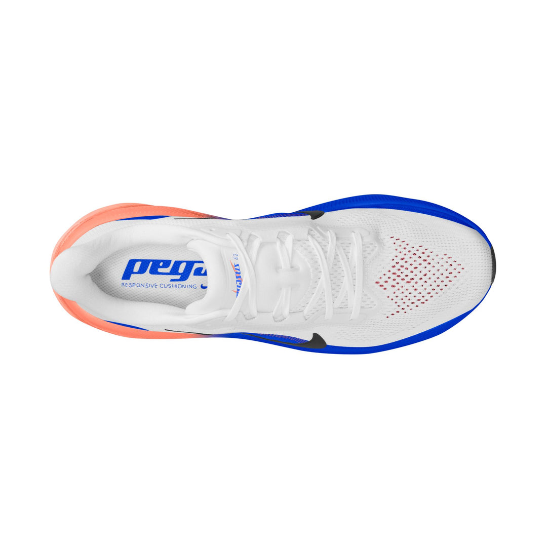 Nike Mens Pegasus 42 - White/Black/Racer Blue/Atomic Pink - Neutral - FA26