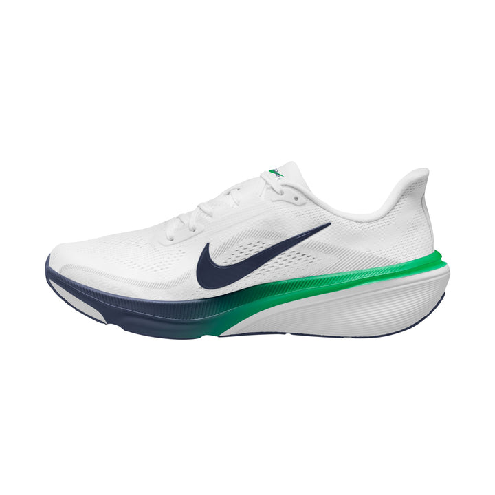 Nike Mens Pegasus 42 - White/Midnight Navy/Green Spark - Neutral - FA26