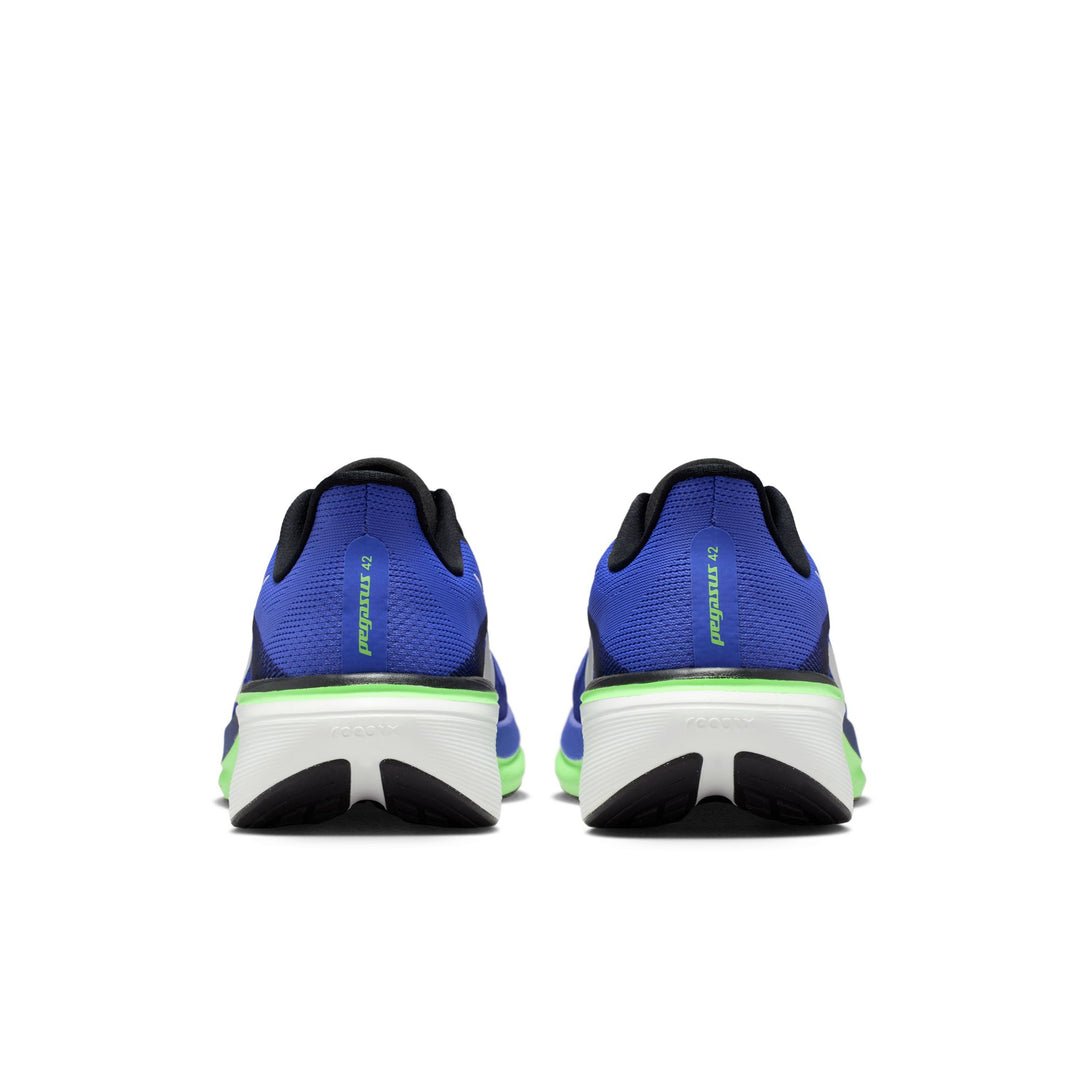 Nike Herren Pegasus 42 – Saphir/Summit White/Lapis/Lime Blast – Neutral – SU26