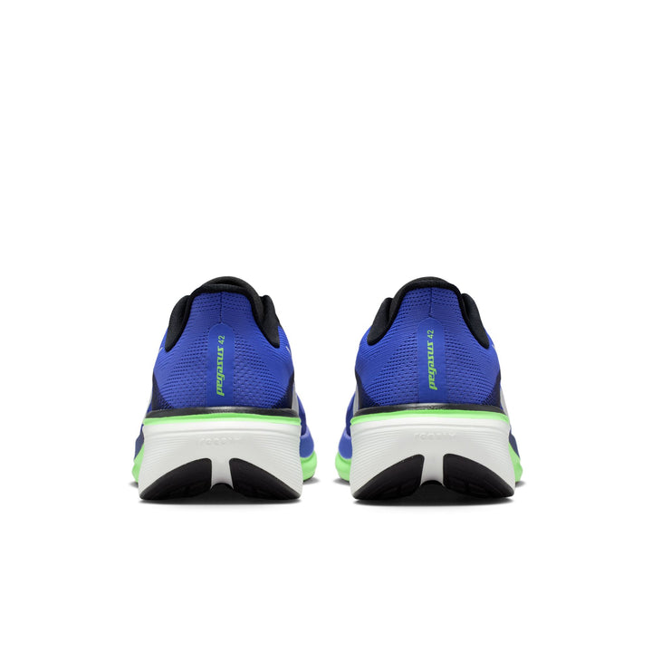 Nike Herren Pegasus 42 – Saphir/Summit White/Lapis/Lime Blast – Neutral – SU26