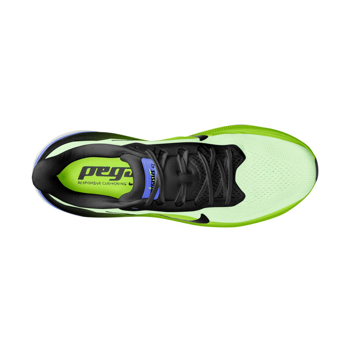Nike Pegasus 42 - Volt Tint/Noir Spruce/Saphir - Neutre - SU26
