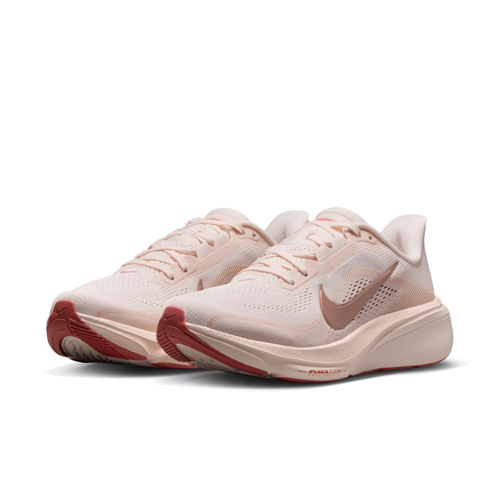Nike Womens Pegasus 42 - Phantom/MTLC Gold Grain/Chalk Sail - Neutral - FA26