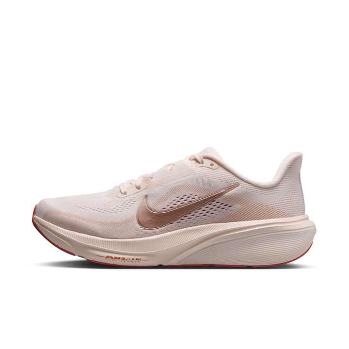 Nike Womens Pegasus 42 - Phantom/MTLC Gold Grain/Chalk Sail - Neutral - FA26