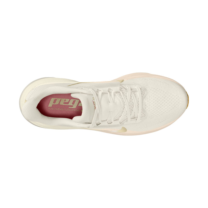 Nike Womens Pegasus 42 - Phantom/MTLC Gold Grain/Chalk Sail - Neutral - FA26