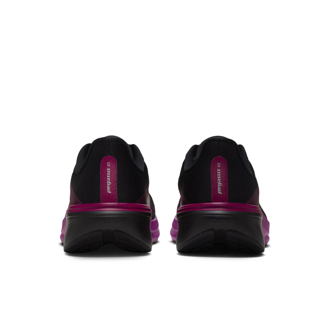 Nike Womens Pegasus 42 -  Black/Metallic Silver/Vivid Purple - Neutral - HO26