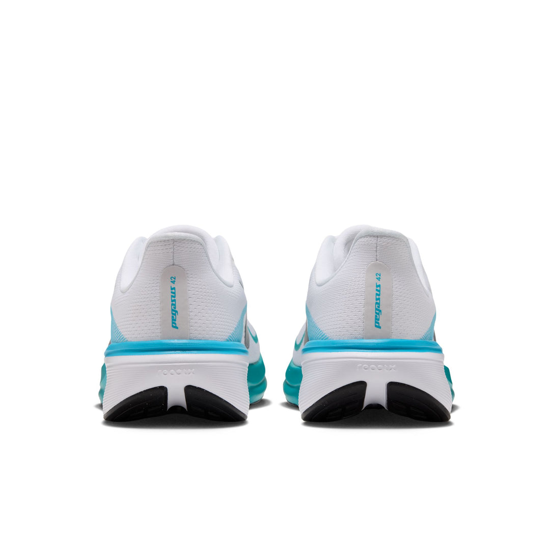 Nike Womens Pegasus 42 -  White/Metallic Cool Grey/Baltic Blue/Energy - Neutral - HO26
