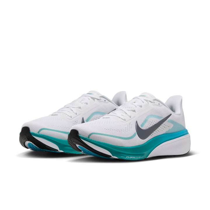 Nike Womens Pegasus 42 -  White/Metallic Cool Grey/Baltic Blue/Energy - Neutral - HO26