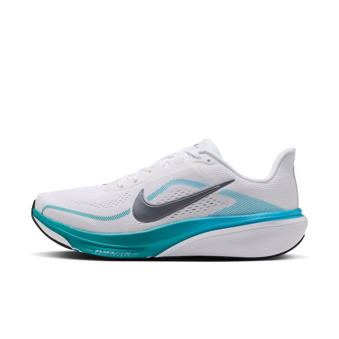 Nike Womens Pegasus 42 -  White/Metallic Cool Grey/Baltic Blue/Energy - Neutral - HO26