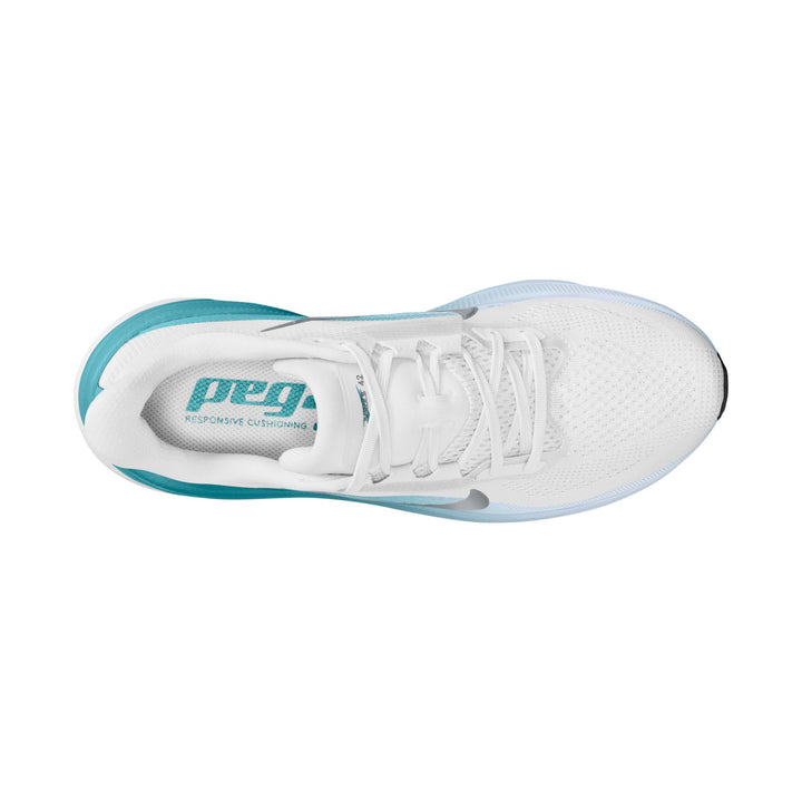 Nike Womens Pegasus 42 -  White/Metallic Cool Grey/Baltic Blue/Energy - Neutral - HO26