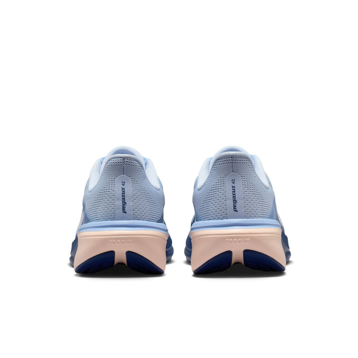 Nike Womens Pegasus 42 - Hydrogen Blue/White Mystic/Navy Aluminum- Neutral - FA26