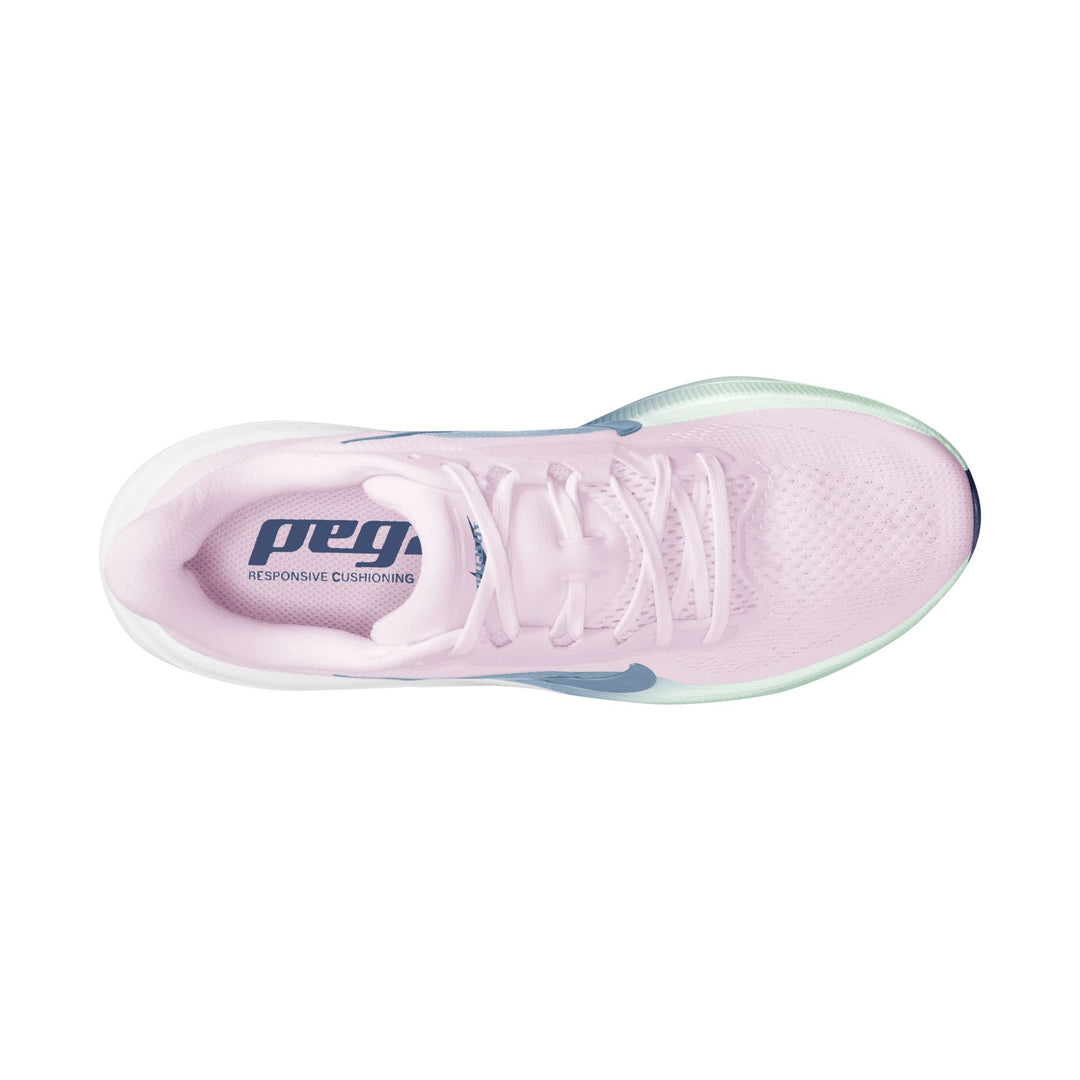 Nike Femme Pegasus 42 - Lilas blanchi/Bleu vide/Bleu travail - Neutre - SU26