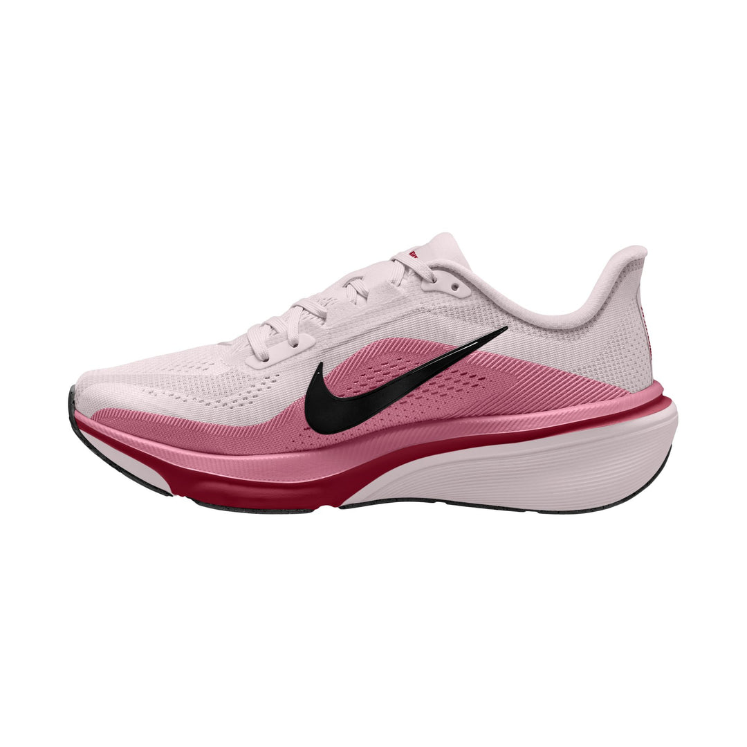 Nike Damen Pegasus 42 – Perlrosa/Schwarz/Pfingstrose/Team Crimson – Neutral – SU26
