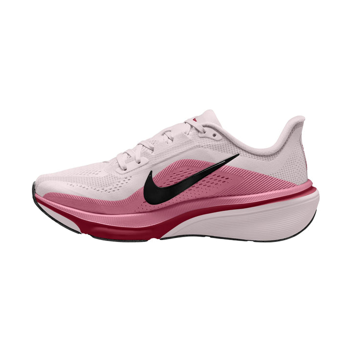 Nike Damen Pegasus 42 – Perlrosa/Schwarz/Pfingstrose/Team Crimson – Neutral – SU26