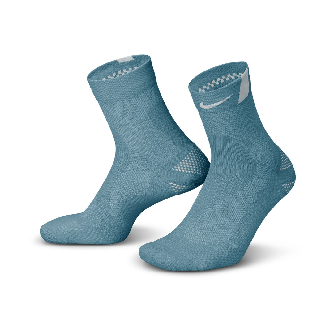 Nike Running Lightweight Micro Crew Socks - Smokey Blue/Smokey Blue/Wolf Grey