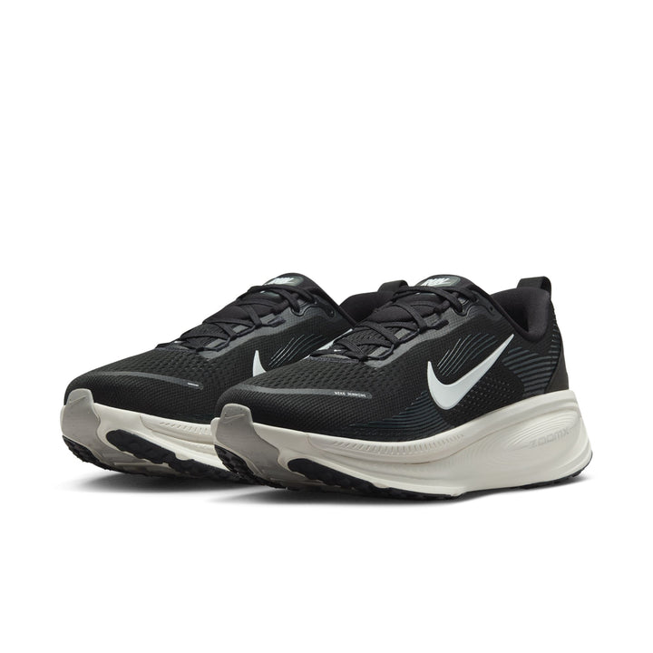 Nike Mens Vomero 18 Wide - 2E Width - Black/Summit White/Coconut Milk - Neutral - SP25