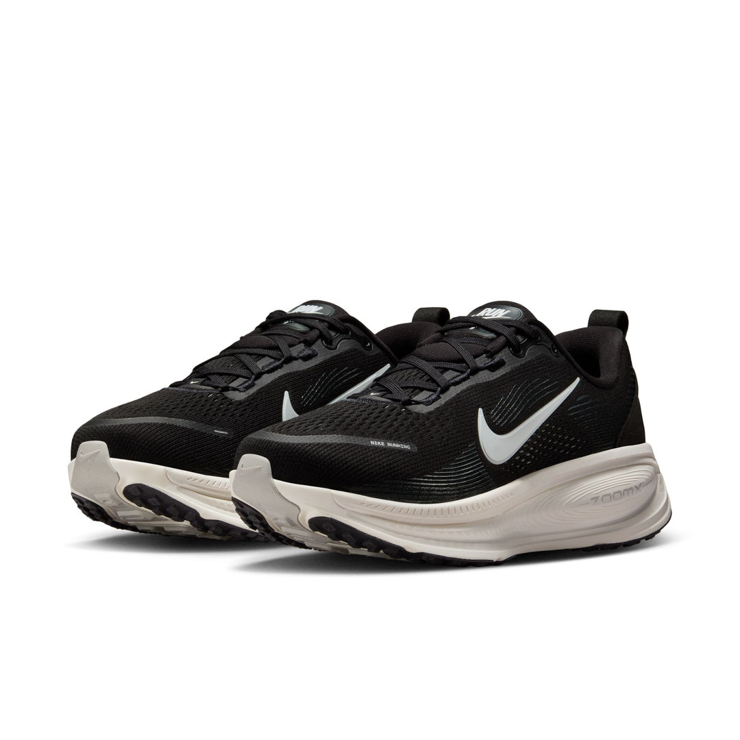 Nike Womens Vomero 18 Wide - D Width - Black/Summit White/Coconut Milk - Neutral - SP25