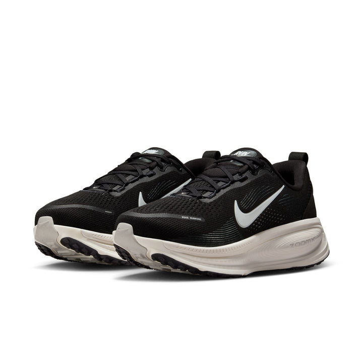 Nike Womens Vomero 18 Wide - D Width - Black/Summit White/Coconut Milk - Neutral - SP25